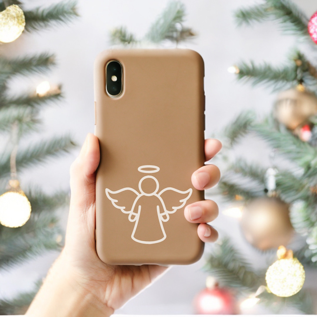 Zauberhafte Engel für deine Plotter-Projekte – Ideen & Inspiration 10 Weihnachtsengel Handyhülle, Design, modern, holiday, Schutz, personalisiert, Geschenk, festlich, handgemacht, stilvoll.