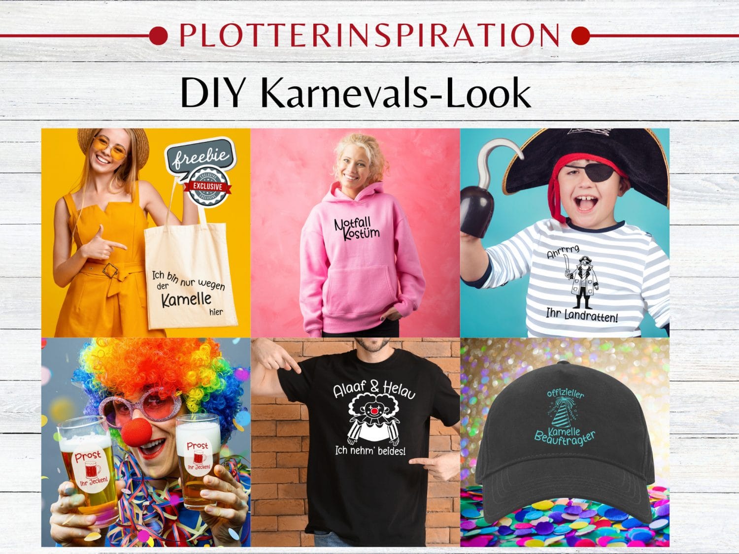 DIY Karnevals-Look: Lustige Plotterdateien für Shirts, Taschen & mehr! 19 Mehr über den Artikel erfahren DIY Karnevals-Look: Lustige Plotterdateien für Shirts, Taschen & mehr!