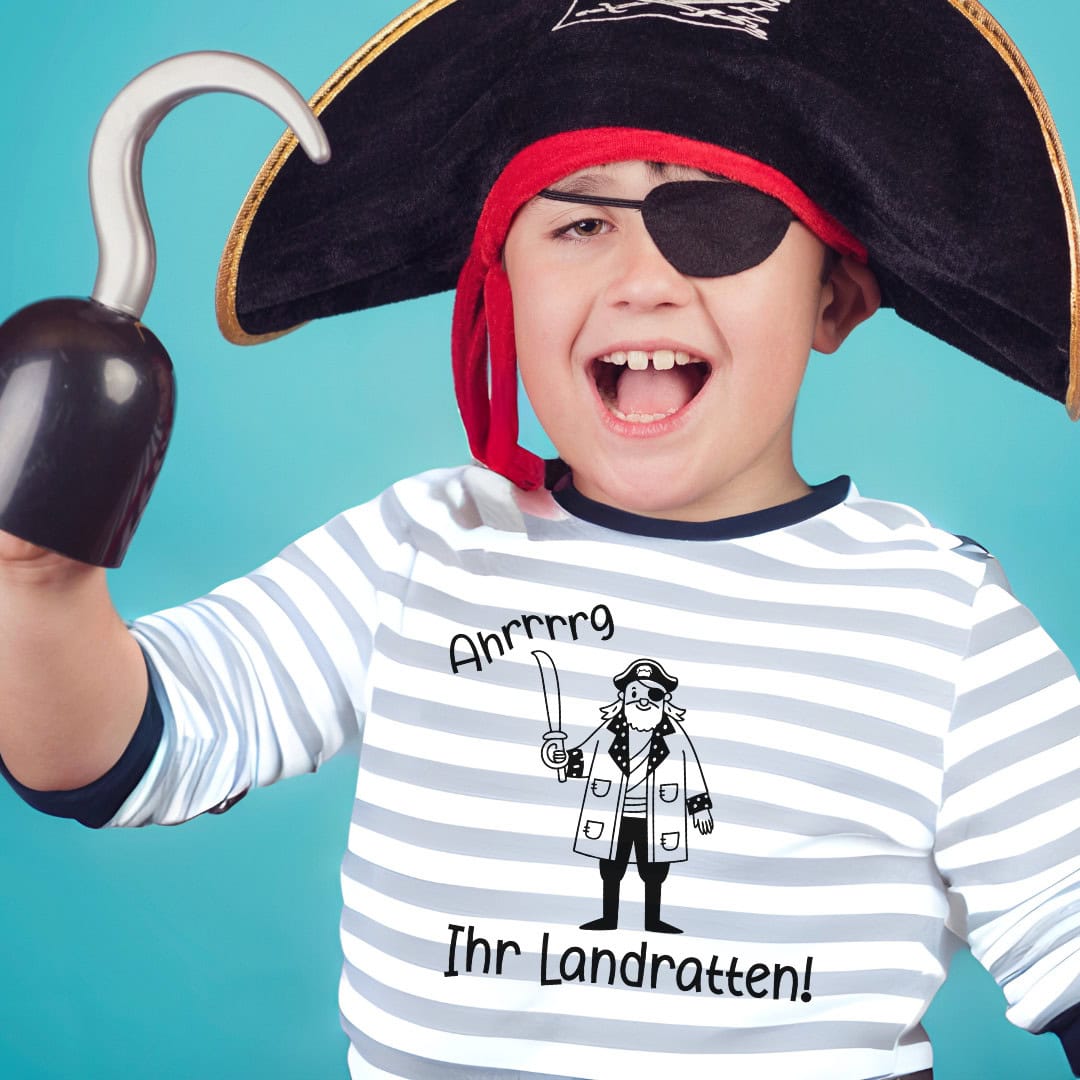 Karneval 9 Argh ihr Landratten - lustige SVG Plotter Datei für Cricut und Silhouette - DIY Idee für Karneval und Fasching zum Plotten