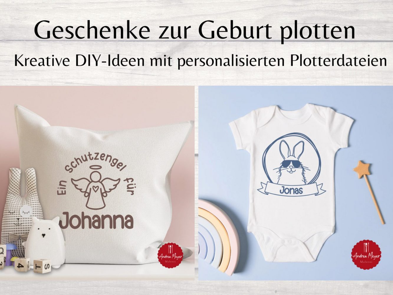 Geschenke zur Geburt plotten – Kreative DIY-Ideen mit personalisierten Plotterdateien