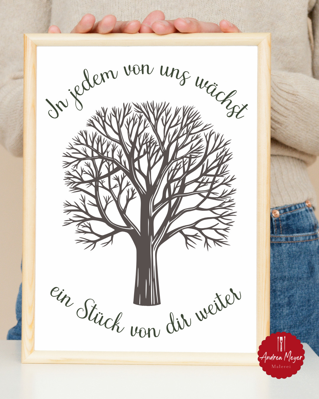 Ein ganz besonderes Abschiedsgeschenk für den Kindergarten: Der Erinnerungsbaum 6 Ein Erinnerungsbaum als Abschied für den Kindergarten. Ein Baum mit Blättern und Herzen auf denen die Namen der Kinder stehen. Mit dem Plotter von Cricut oder Silhouette oder als PDF zum Ausschneiden.