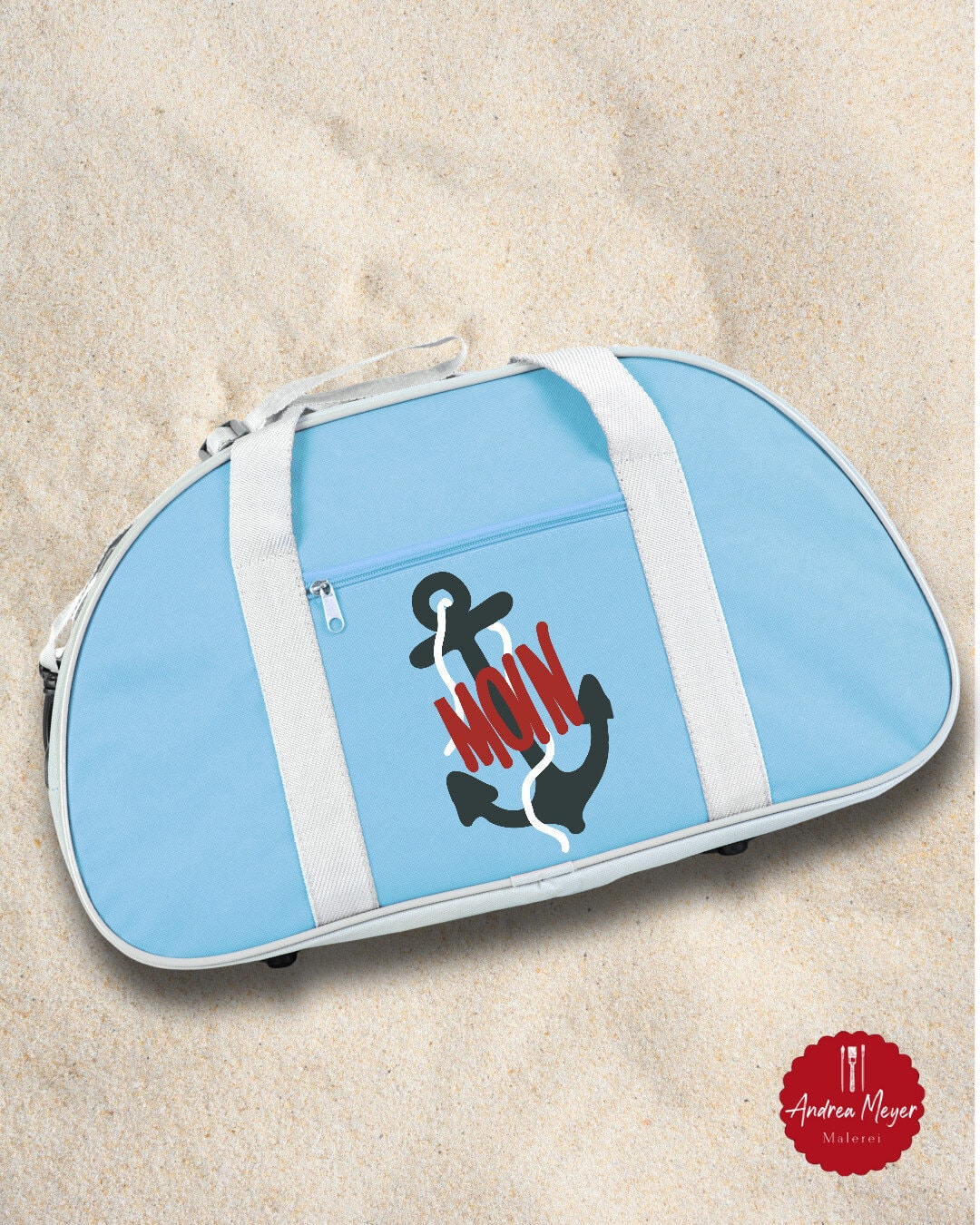 12 kreative Plotter-Ideen - Reiseaccessoires für Kinder 4 Tasche mit Anker und Moin- Reiseaccessoires für Kinder plotten- mikt deinem Plotter von Cricut oder Silhouette - SVG Dateien