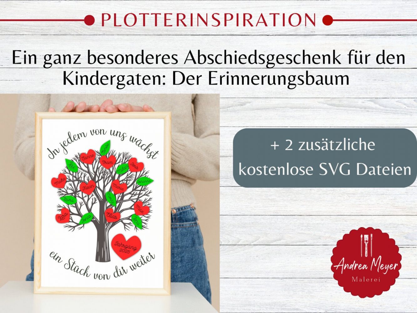 Ein ganz besonderes Abschiedsgeschenk für den Kindergarten: Der Erinnerungsbaum