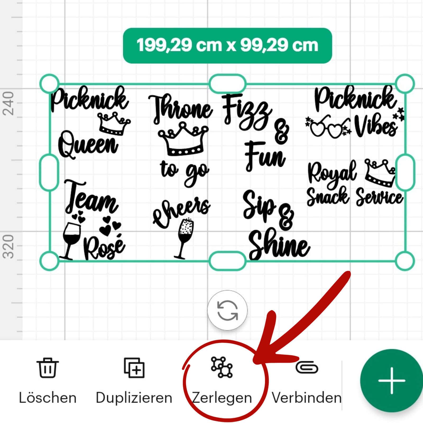 Picknick mit Stil – Plotten für dein Sommerpicknick 2 Sommer, Sonne, Picknickzeit! Was gibt’s Schöneres, als mit Freunden oder Familie draußen zu essen, zu lachen und zu entspannen? Mit meiner neuen Plotterdatei „Picknick Queen“ verleihst du deinem Picknick das gewisse Etwas – und zwar stilvoll in silberner Vinyl- oder Flexfolie geplottet. Ideal für Cricut und Silhouette Plotter.