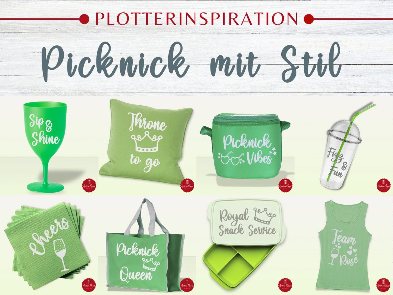 Picknick mit Stil – Plotten für dein Sommerpicknick