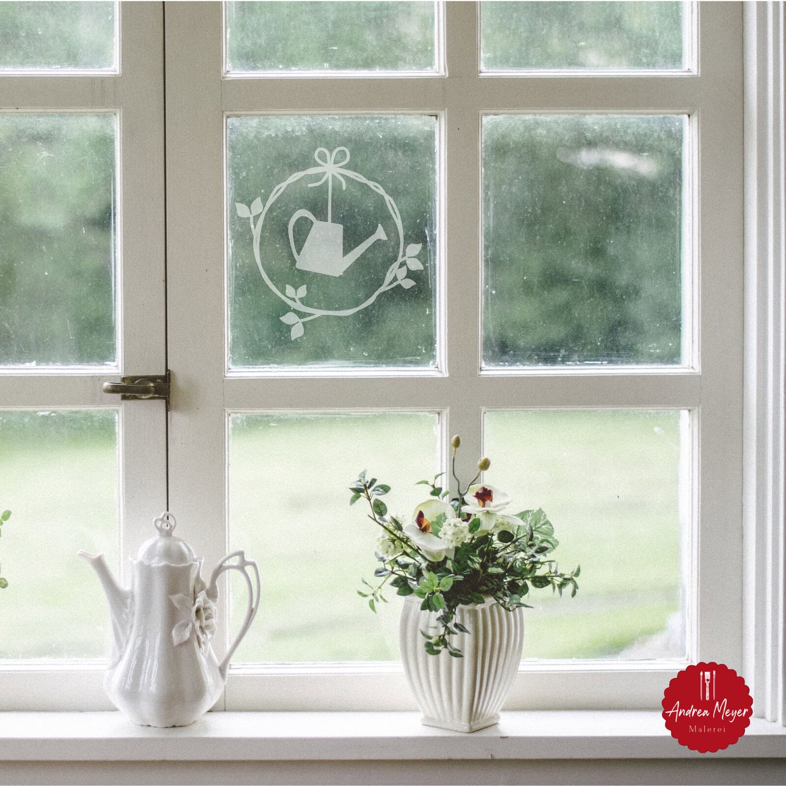 Plotten mit Fensterfolie – so gestaltest du wunderschöne Fensterdeko mit dem Plotter 14 Fensterdeko mit Milchglaseffekt Plotten mit Fensterfolie DIY mit dem Cricut Joy Xtra