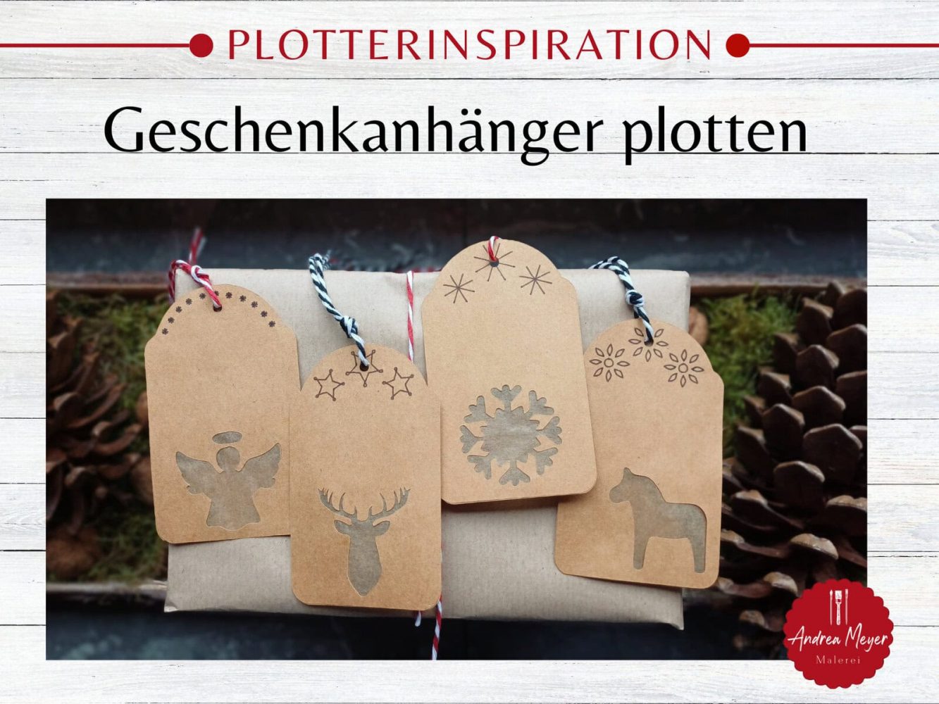 Raffinierte Geschenkanhänger selbst gestalten