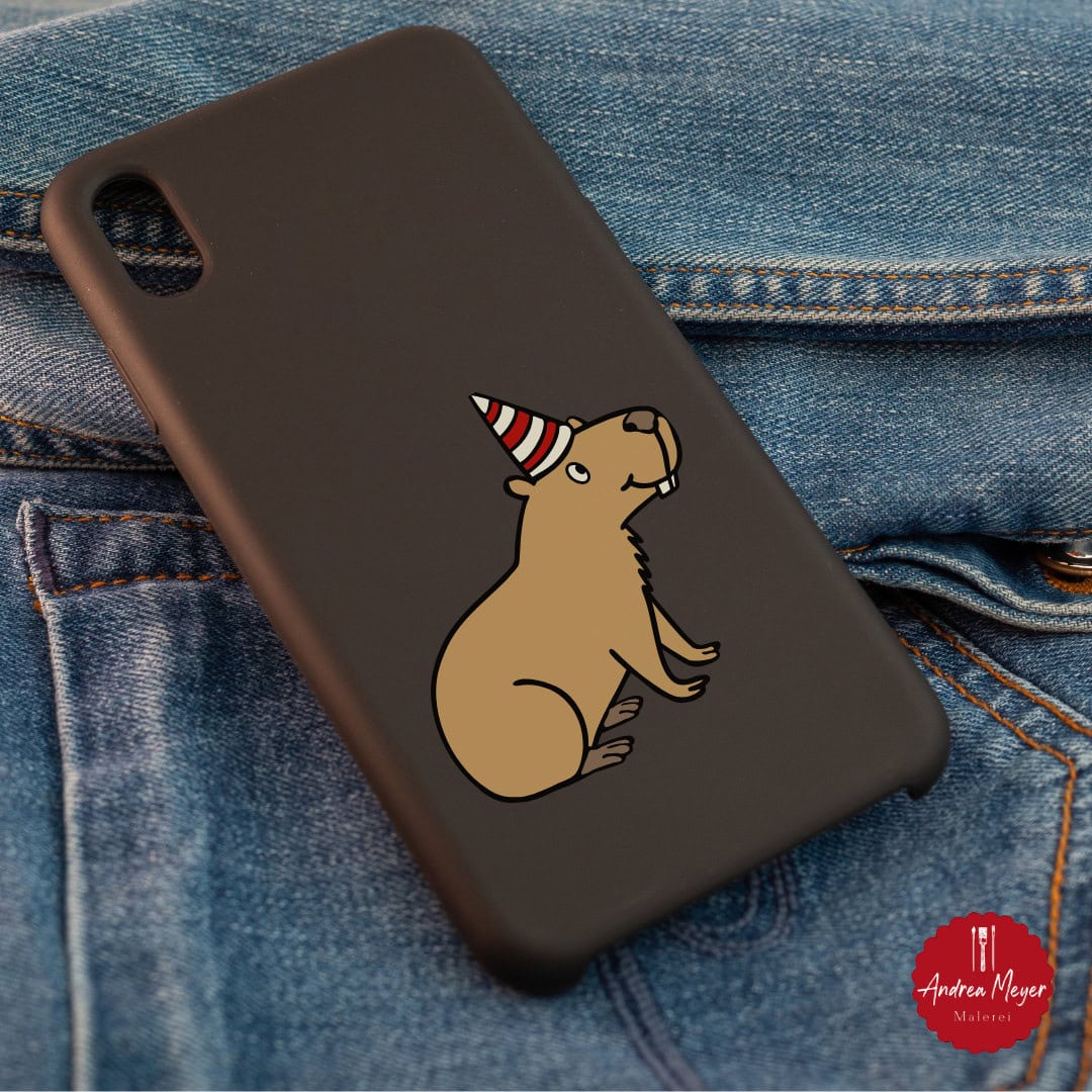 Partybaras – die vielseitigste Plotterdatei für alle, die gute Laune lieben! 12 Diese niedliche Capybara mit Partyhut macht jede Handyhülle einzigartig! Perfekt für Plotterfans, die süße Tiermotive lieben. SVG & PNG für Cricut & Silhouette.