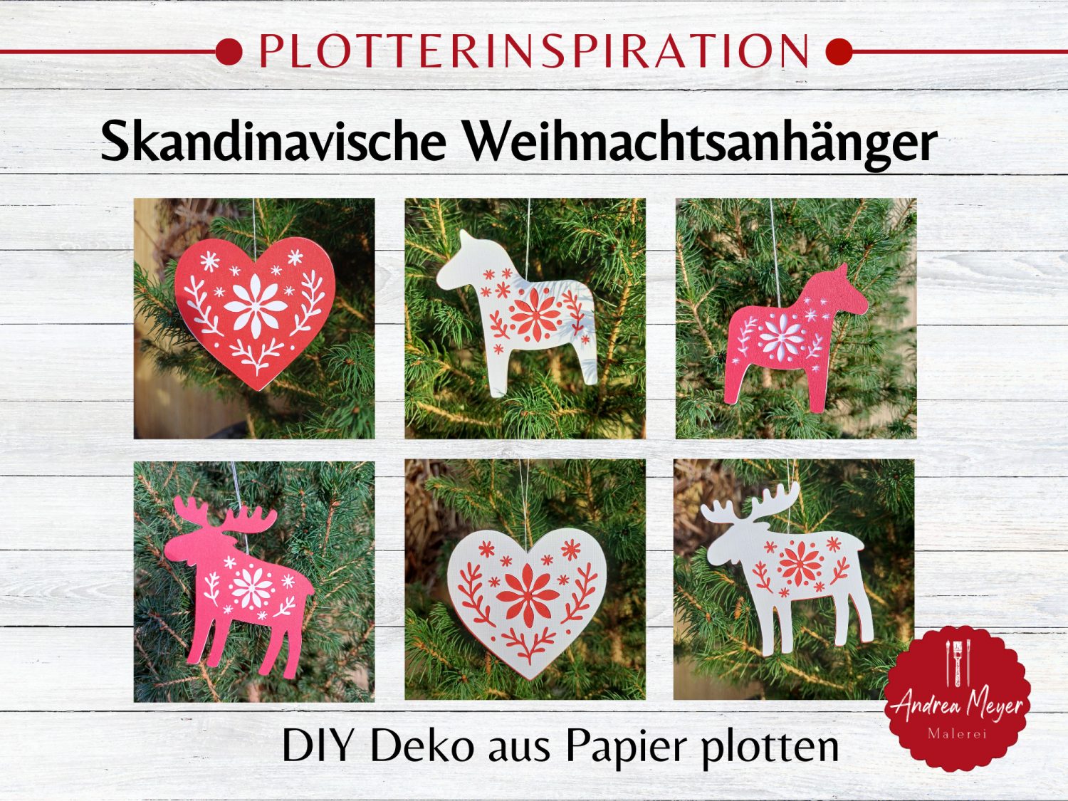 Mehr über den Artikel erfahren Skandinavische Weihnachtsanhänger plotten