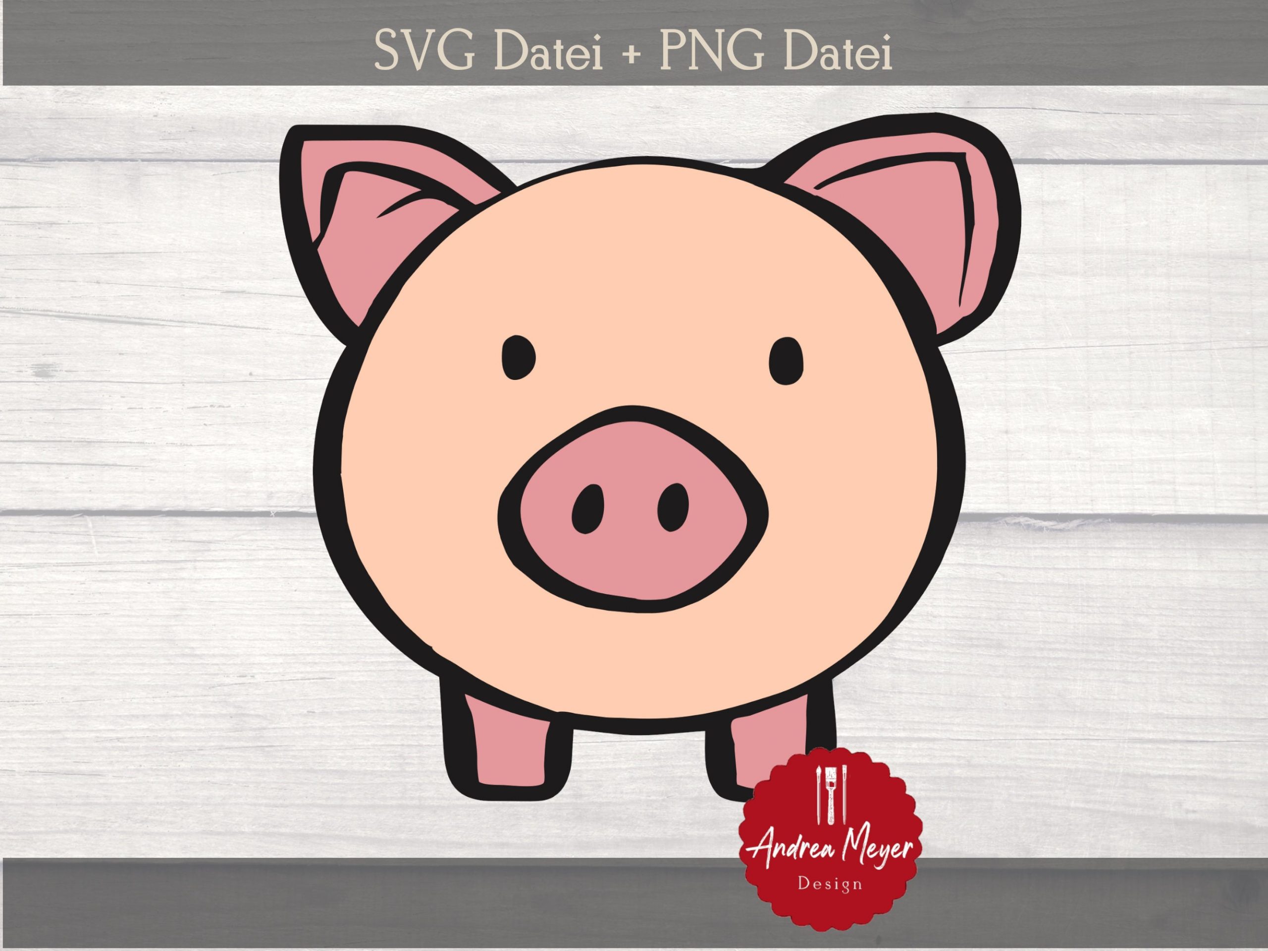 SVG + PNG Datei Schwein / Schweinchen Plotterdatei - Plotter File 1 il fullxfull.5666659236 ee8h scaled