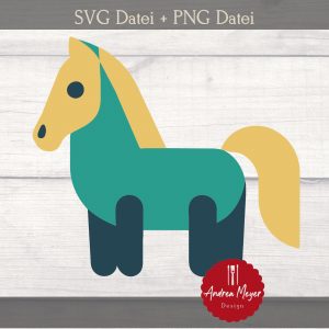 SVG + PNG Datei Pferdchen Plotterdatei – Plotter File