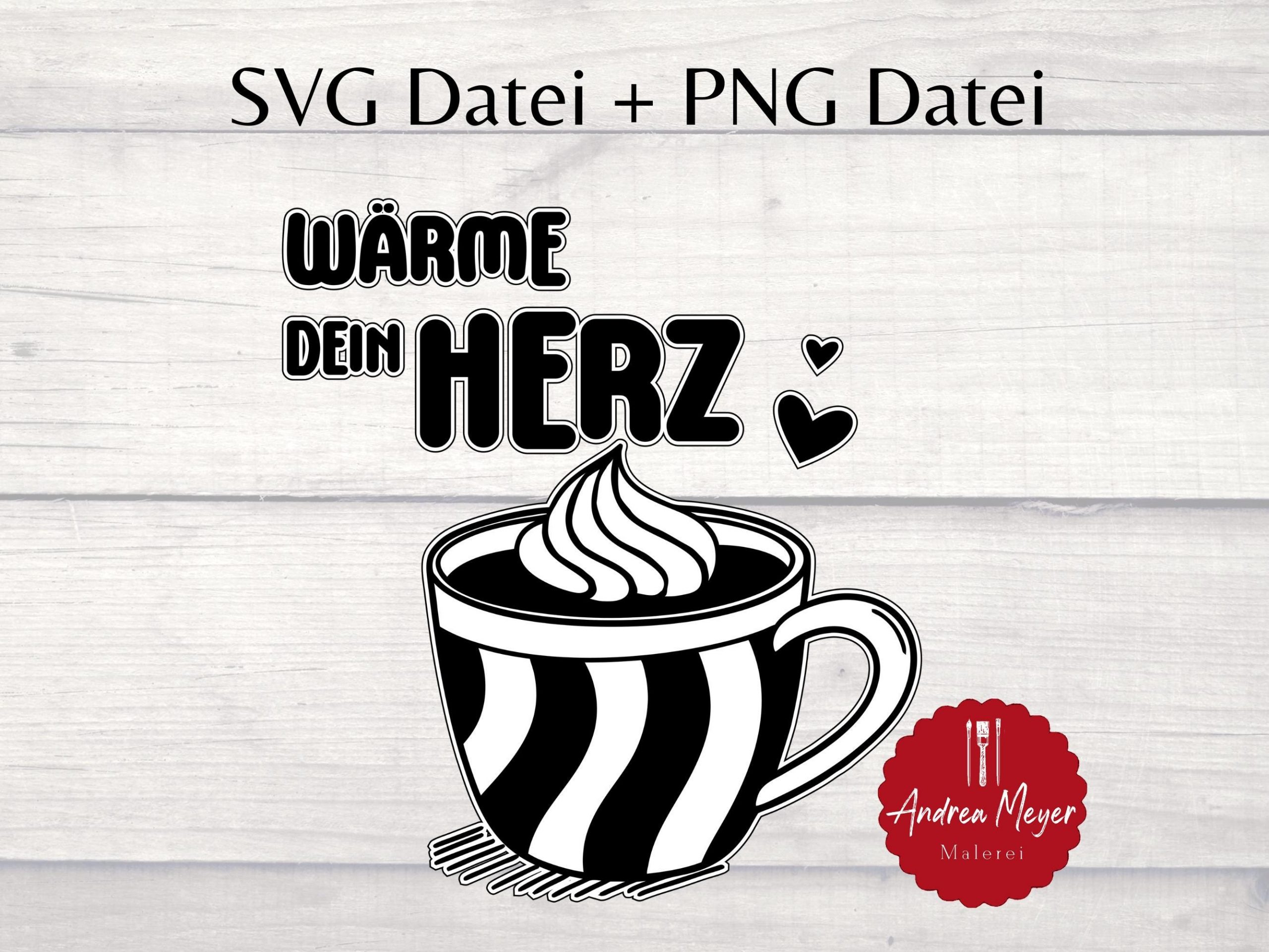SVG + PNG 'Wärme dein Herz' Tasse Kakao mit Sahne Plotterdatei - Plotter File 1 il fullxfull.6511663527 1swl scaled