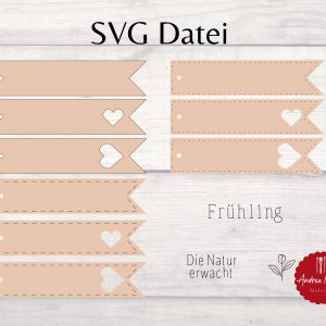 SVG Datei mit Schnittmuster für Anhänger mit Single Line Schrift – Lable –  Plotterdatei – Plotter File, Vorlage